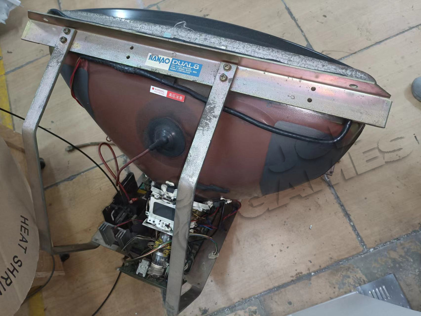 Toshiba 25" CRT with Chassis MS8 DUAL jclgames 004