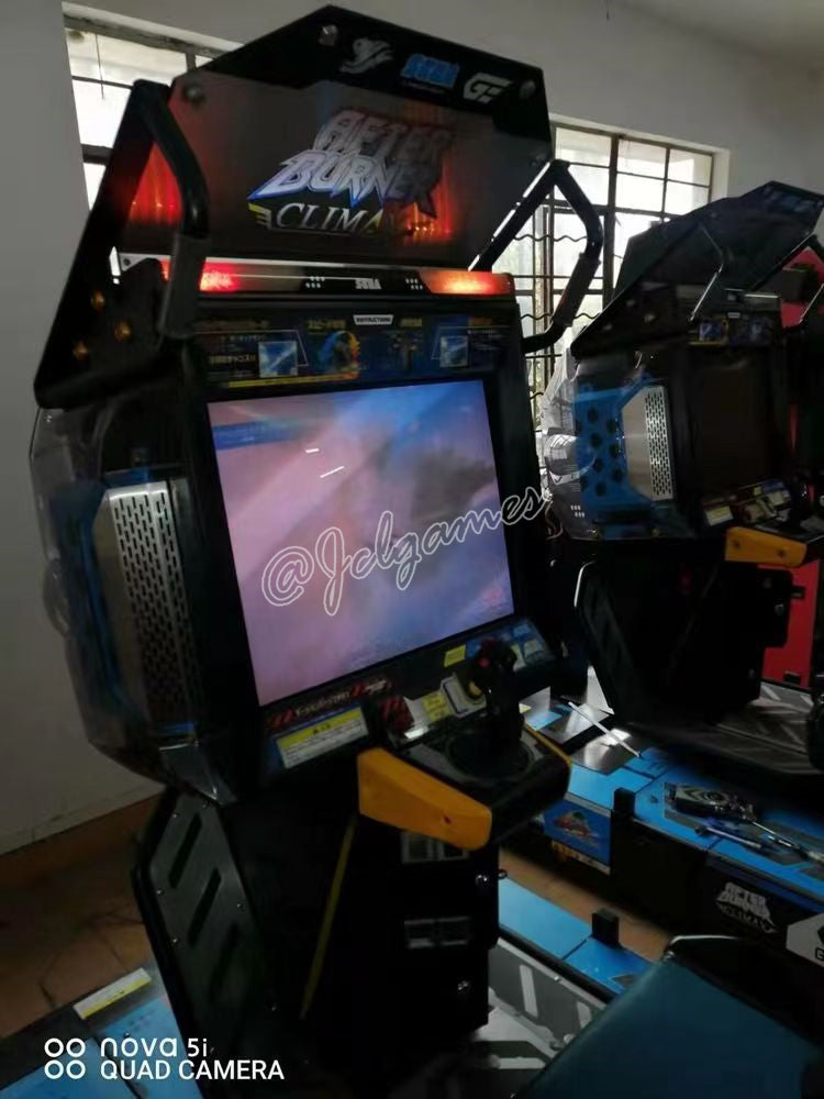 AFTER BURNER CLIMAX DELUXE MOTION ARCADE MACHINE SEGA
