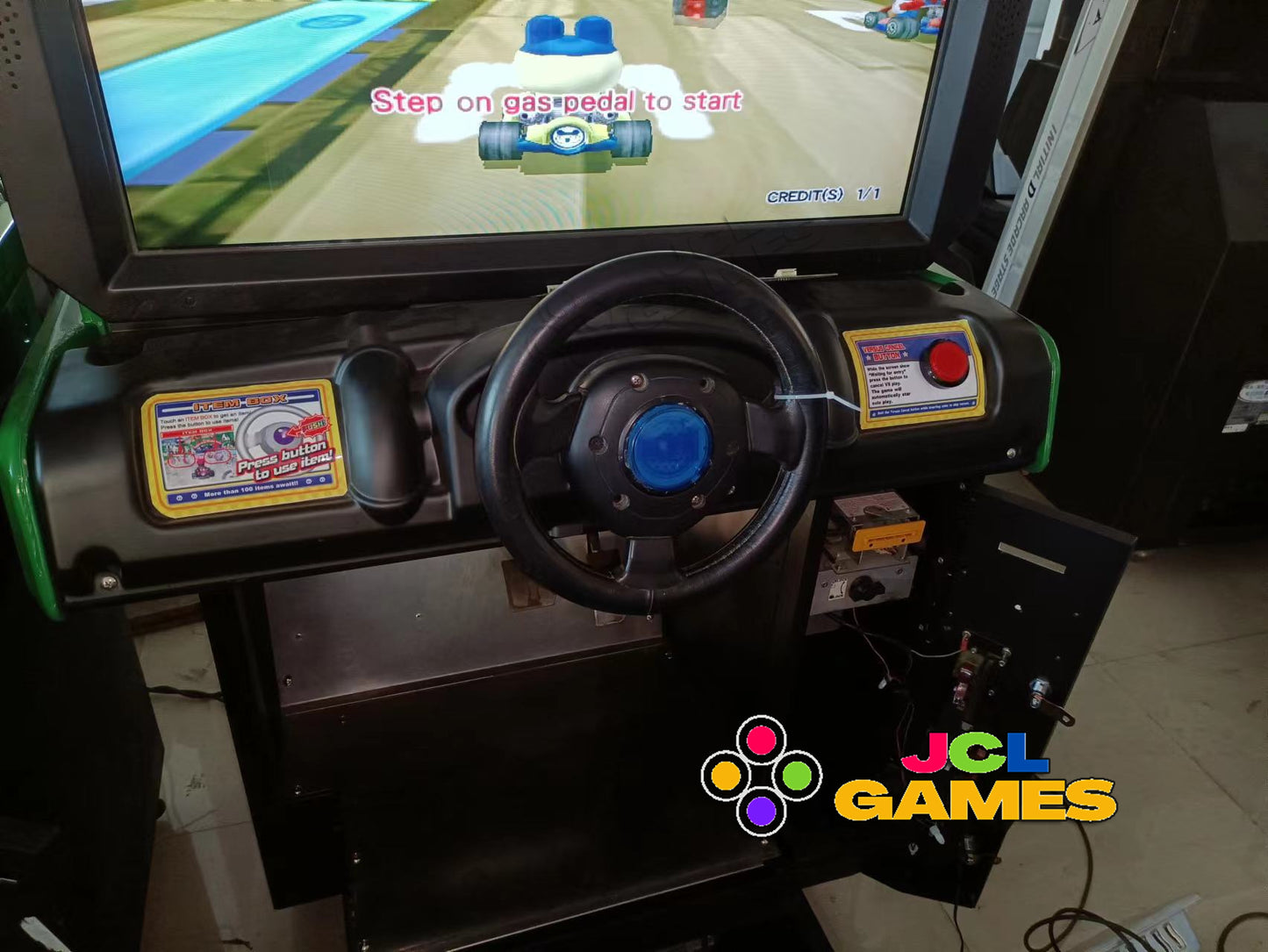 Retro Mario Kart Gp2 Driving Arcade