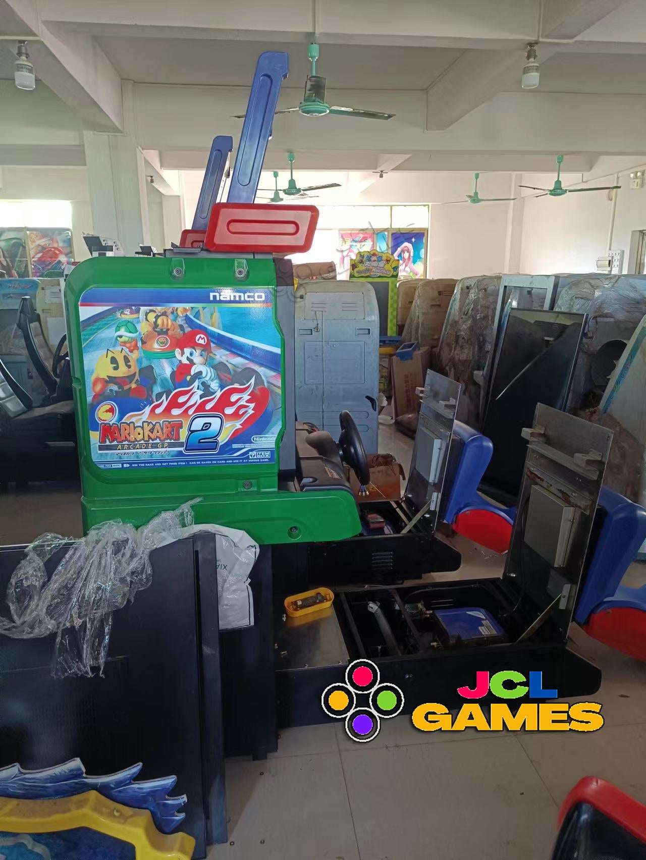 Retro Mario Kart Gp2 Driving Arcade