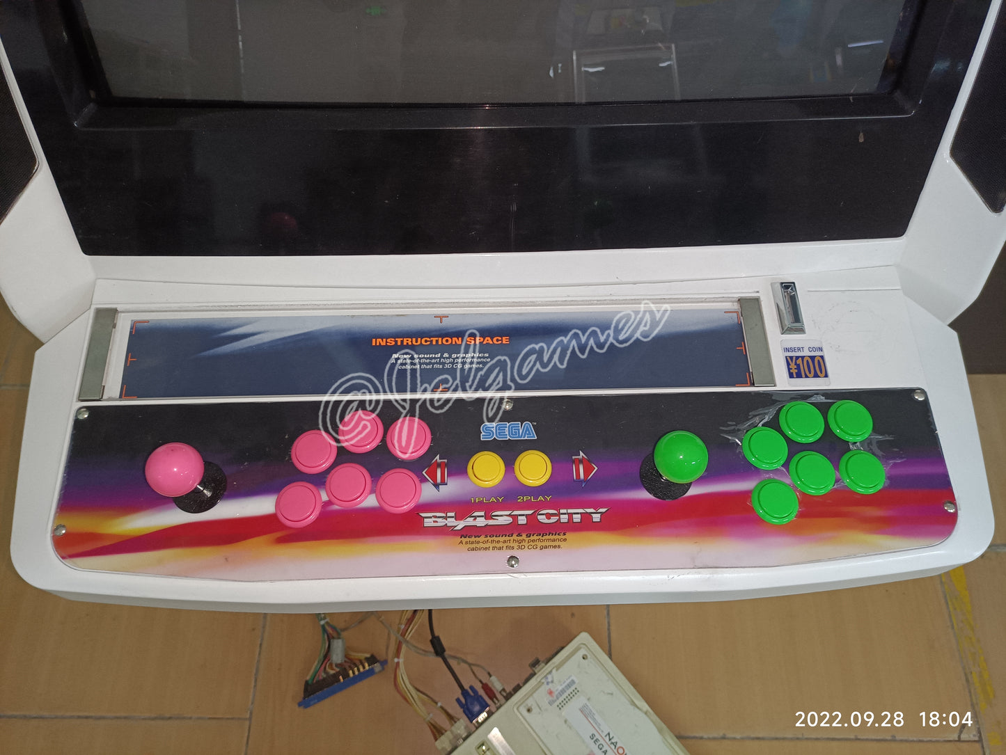 Buy Refurbished Sega Blast City Candy Arcade for Sale China JCl Games