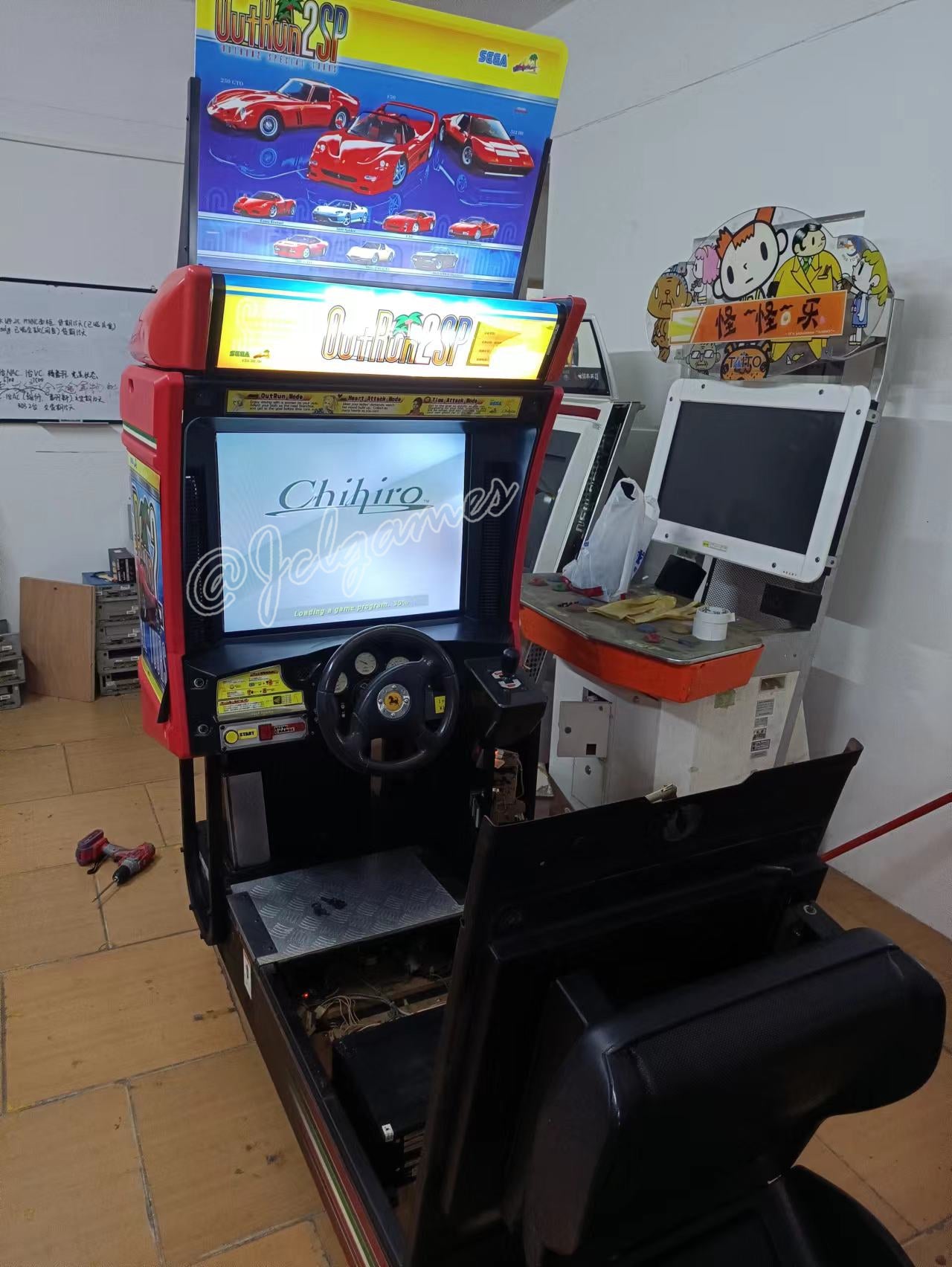 2022 Buy Outrun 2 SP Arcade Driving Machine Original Cabs JCL Games