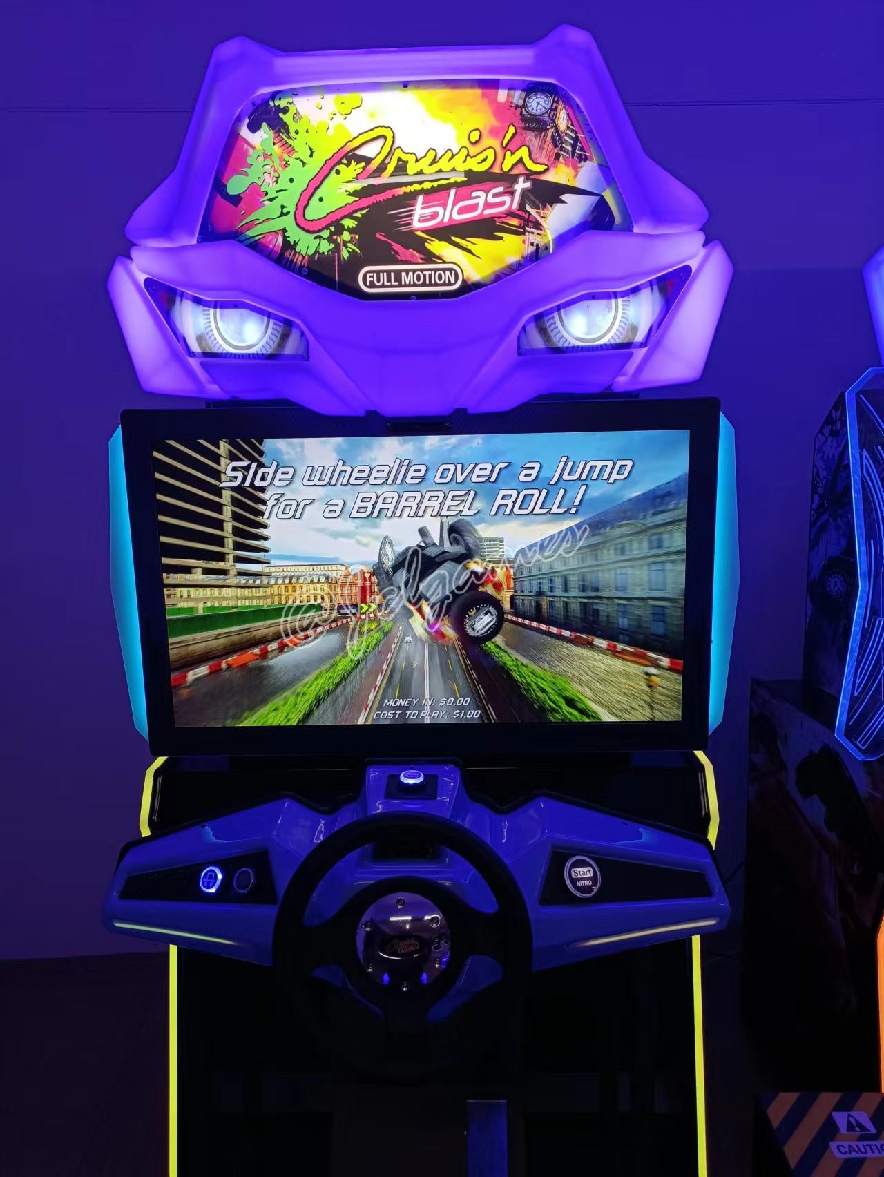 Crusi'n Blast Full Motion Driving Car for Sale ( Common Model)