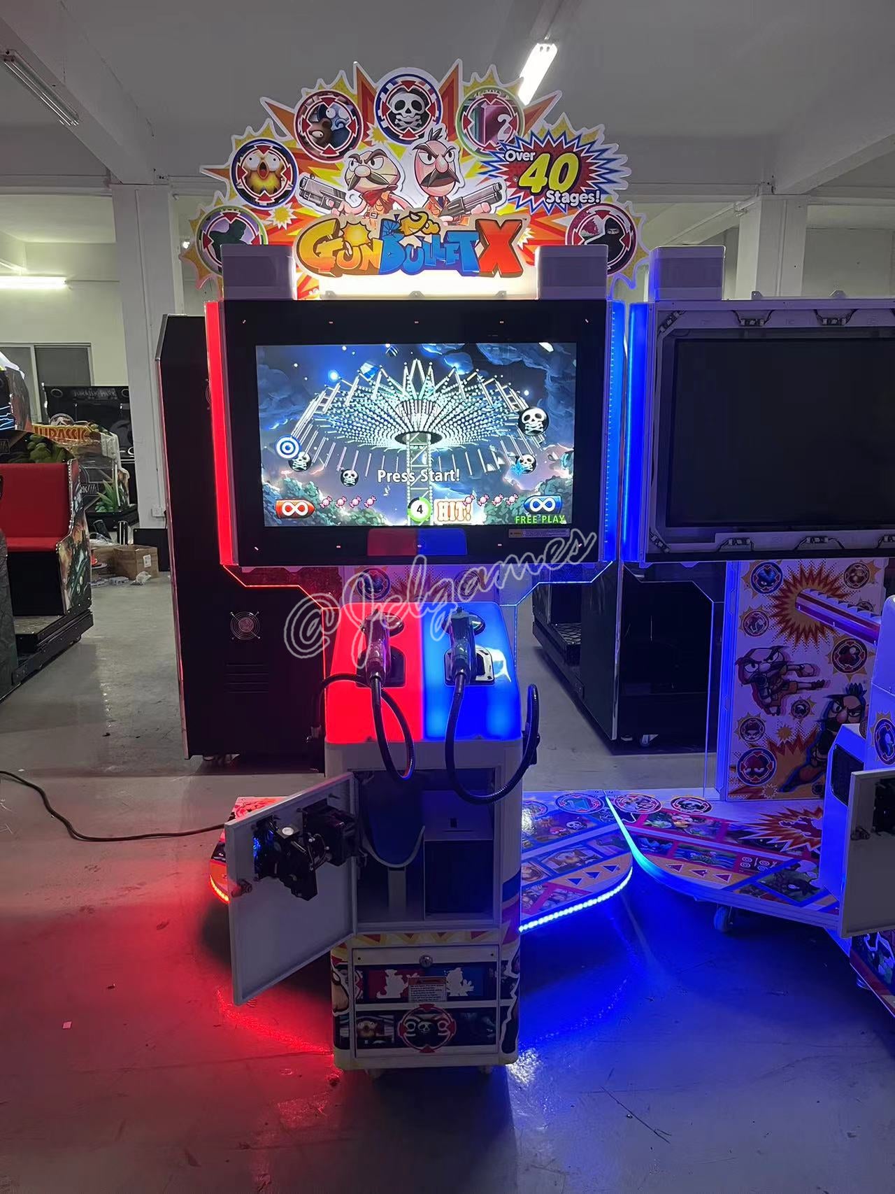 Gunbullet X Shooting Arcade Game Machine 2023 GetQuoteNow JCLgames gunbullet-x-shooting-arcade-game-machine-2023-getquotenow-jclgames
