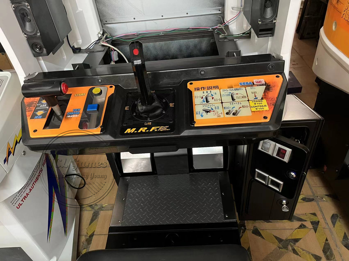 Original Sega Strike Fighter Driving Arcade for Sale