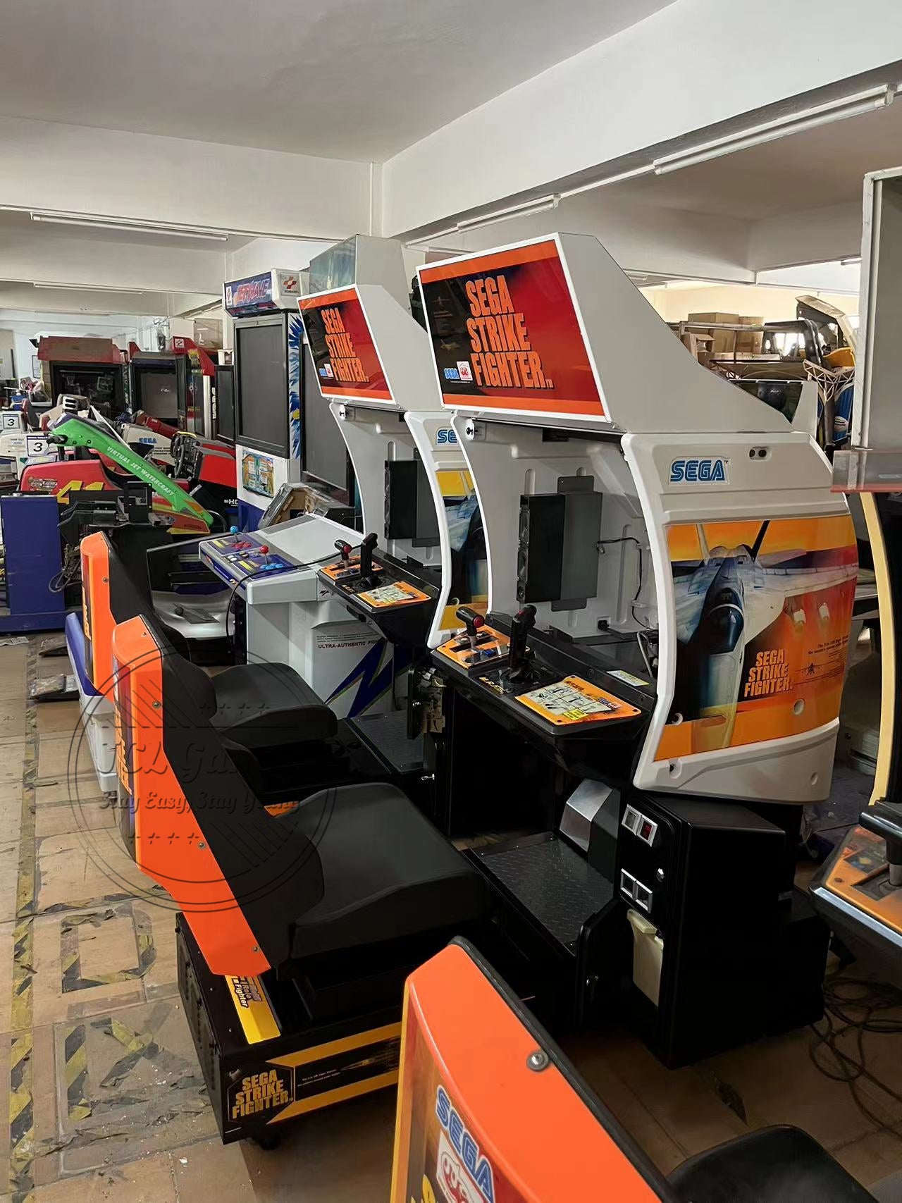 Original Sega Strike Fighter Driving Arcade for Sale