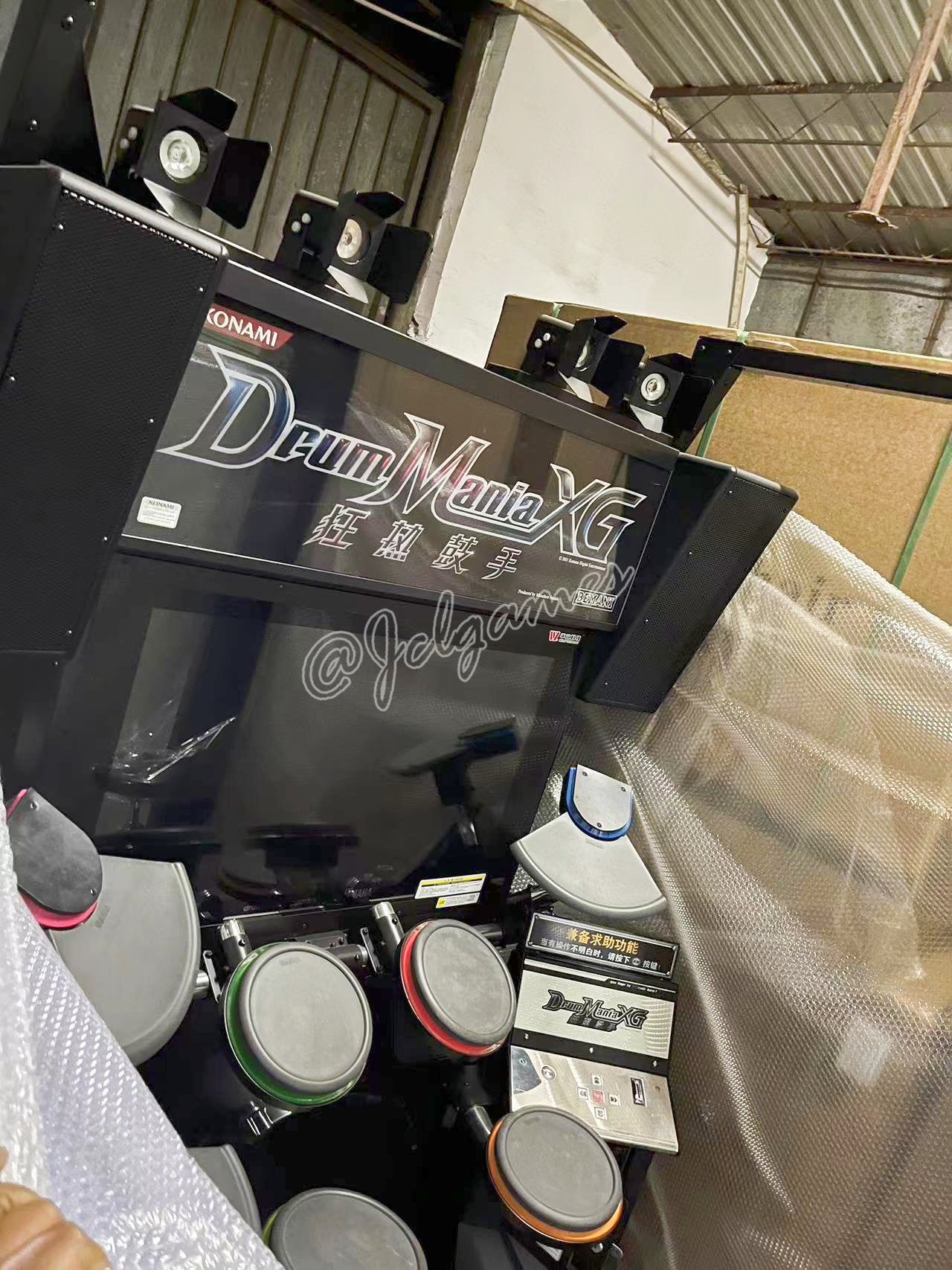 Konami Drum Mania XG Arcade Music Machine (new)-JCL Games