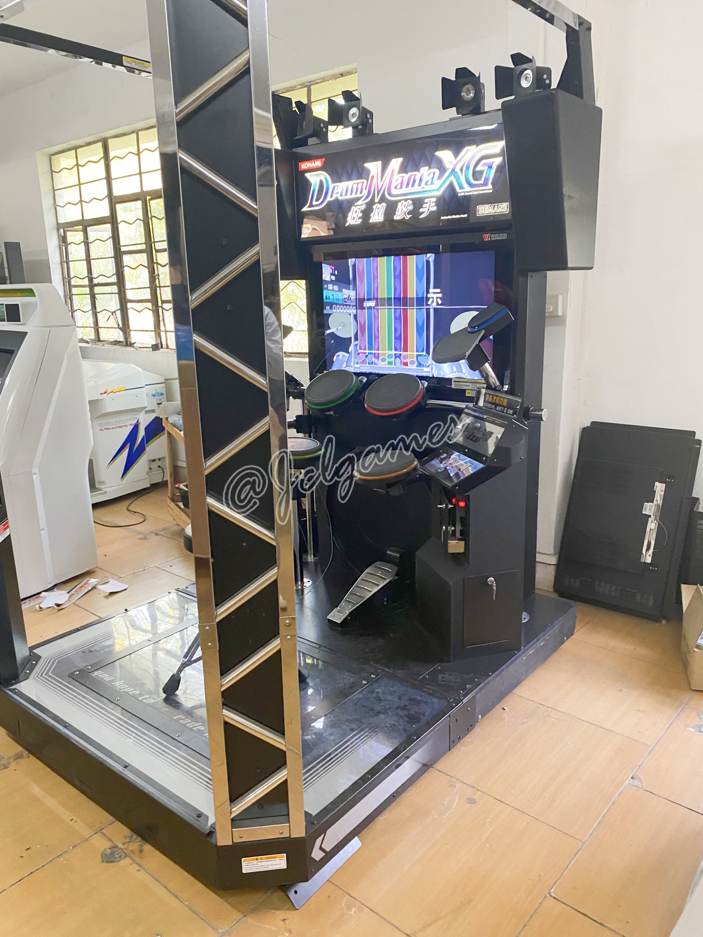 Konami Drum Mania XG Arcade Music Machine (new)-JCL Games