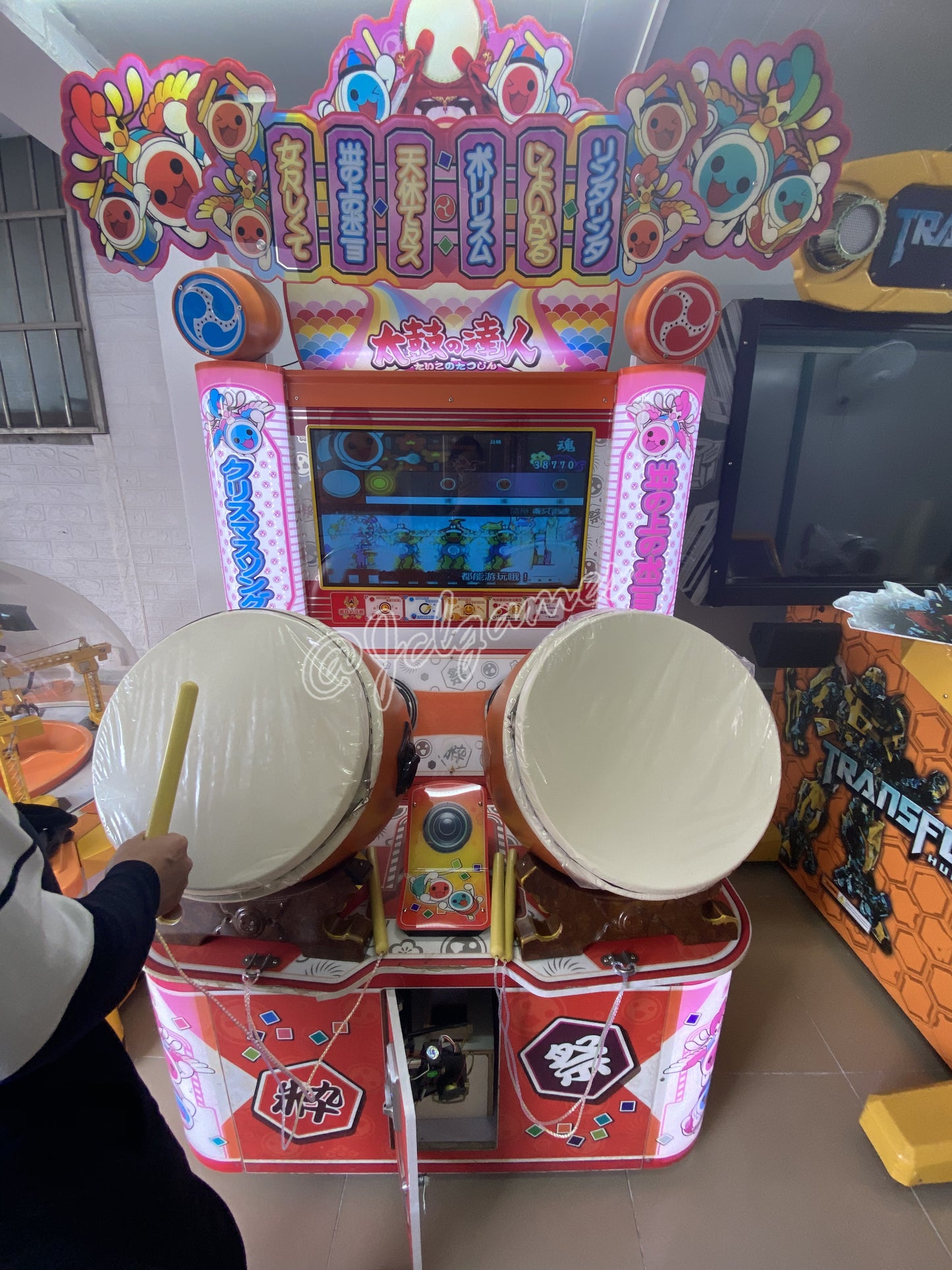 Namco Taiko no Tatsujin 12 Arcade Music Machine (used)-JCL Games