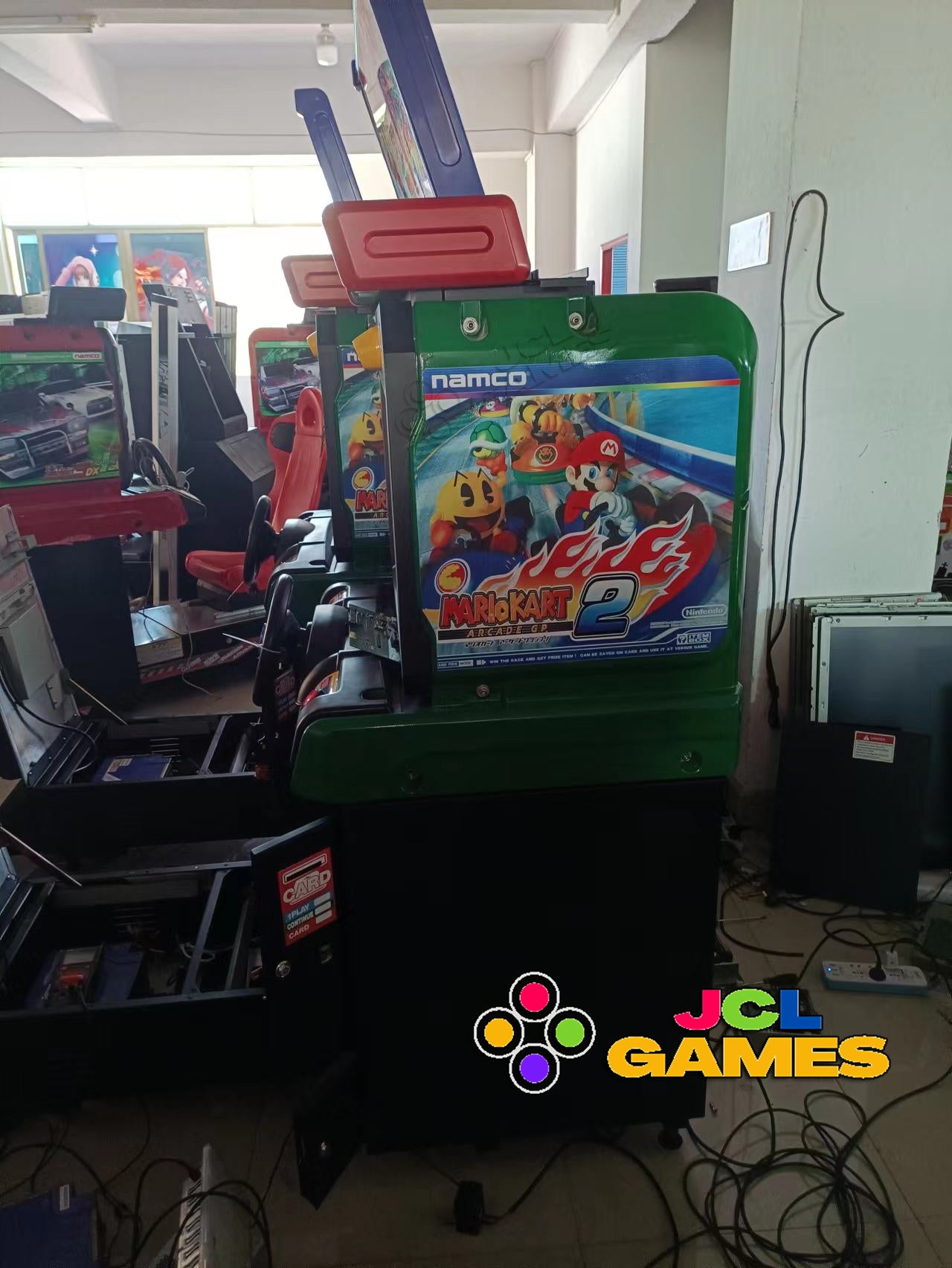 Retro Mario Kart Gp2 Driving Arcade