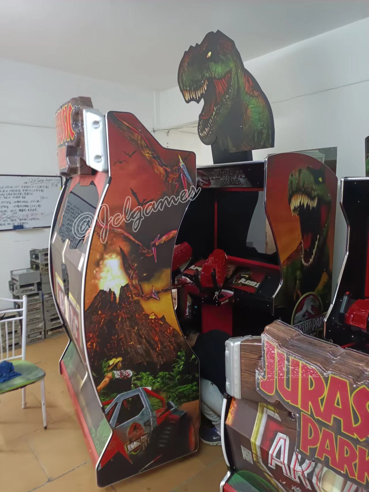 2022 Buy Jurassic Park Gun shooting arcade motion