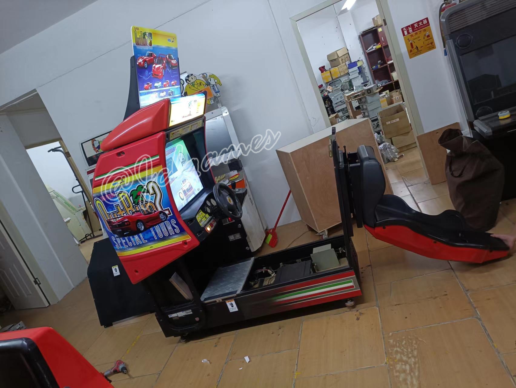 Buy Outrun 2SP Arcade Driving Machine Original GetQuoteNow JCL Games