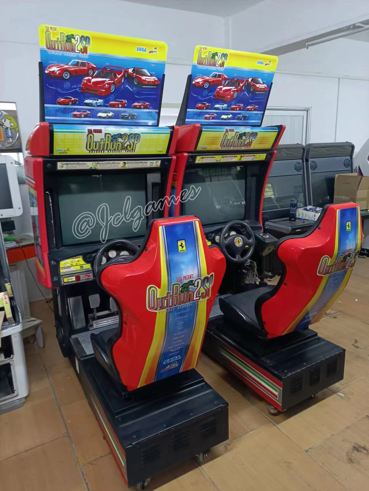 Outrun2sp Machine Buy Outrun 2SP Arcade Driving Machine Original GetQuoteNow JCL Games