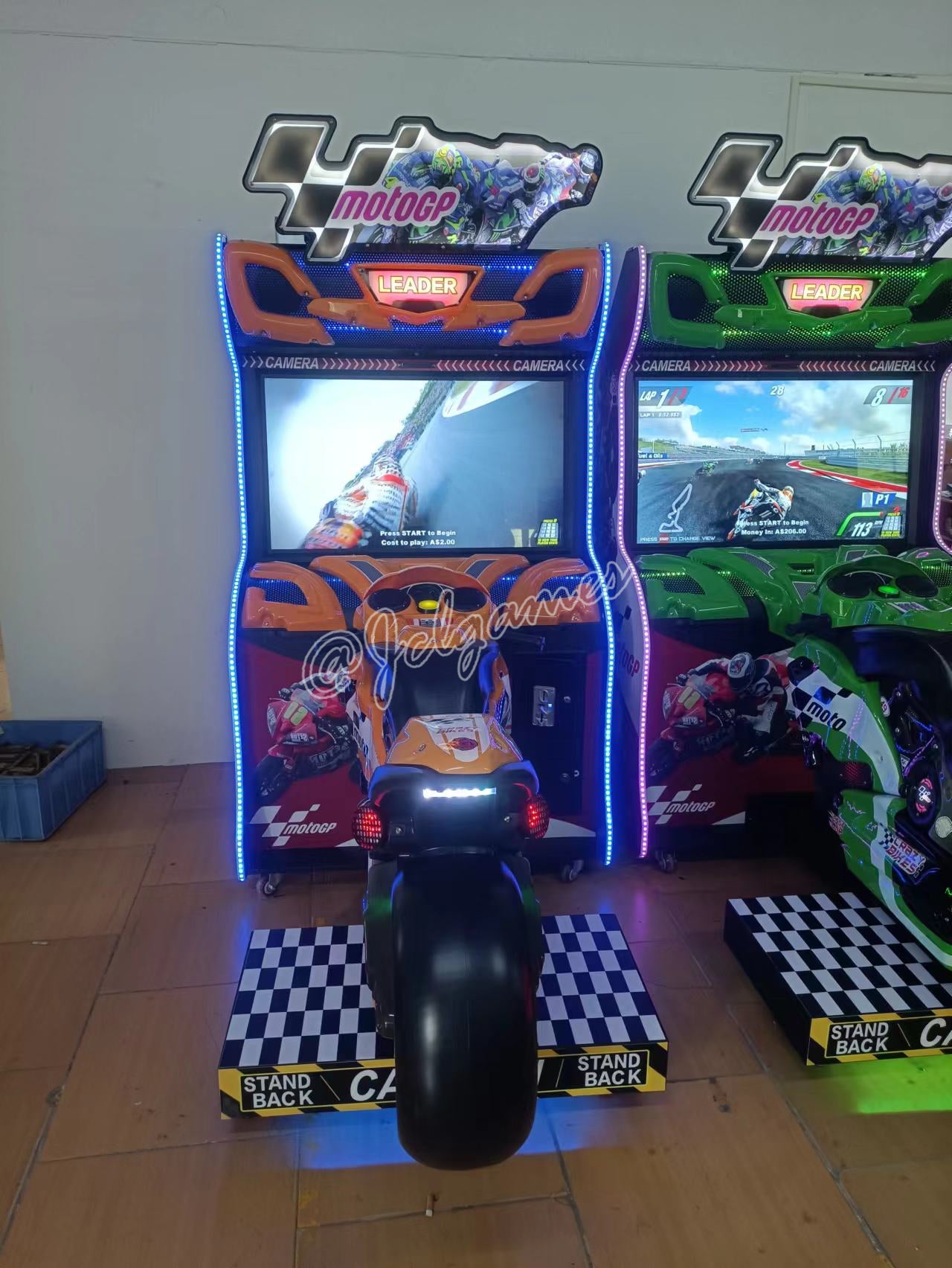 MotoGP Arcade Video Racing Machine 2022 Best Sale – JCL Games