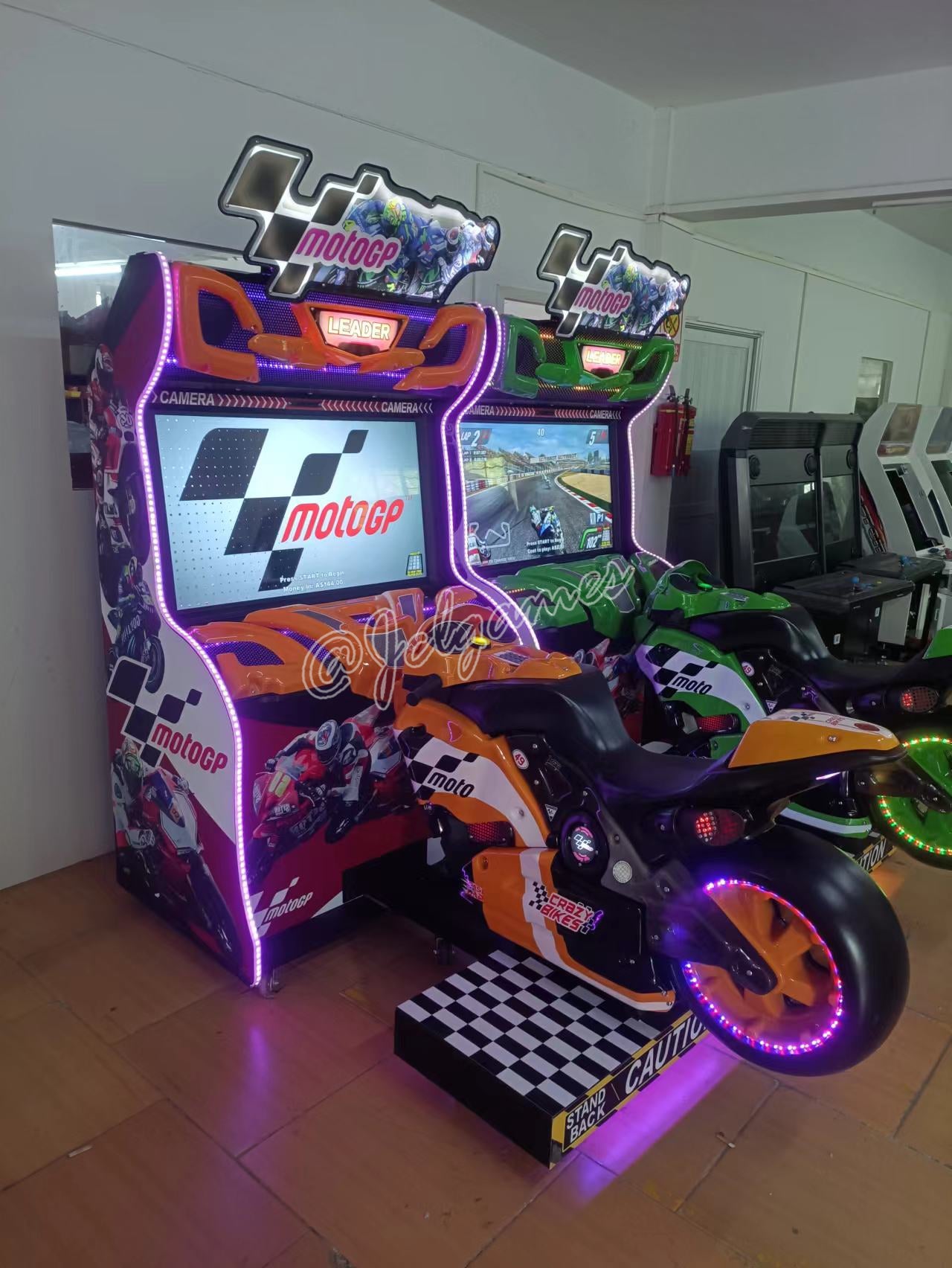 MotoGP Arcade Video Racing Machine 2022 Best Sale – JCL Games