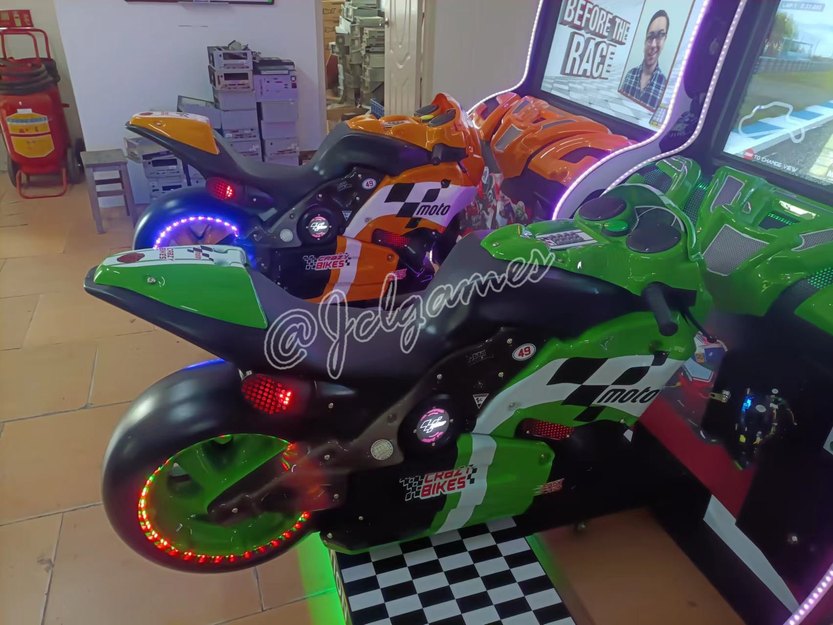 Moto GP é o novo brinquedo de corrida no Game Station